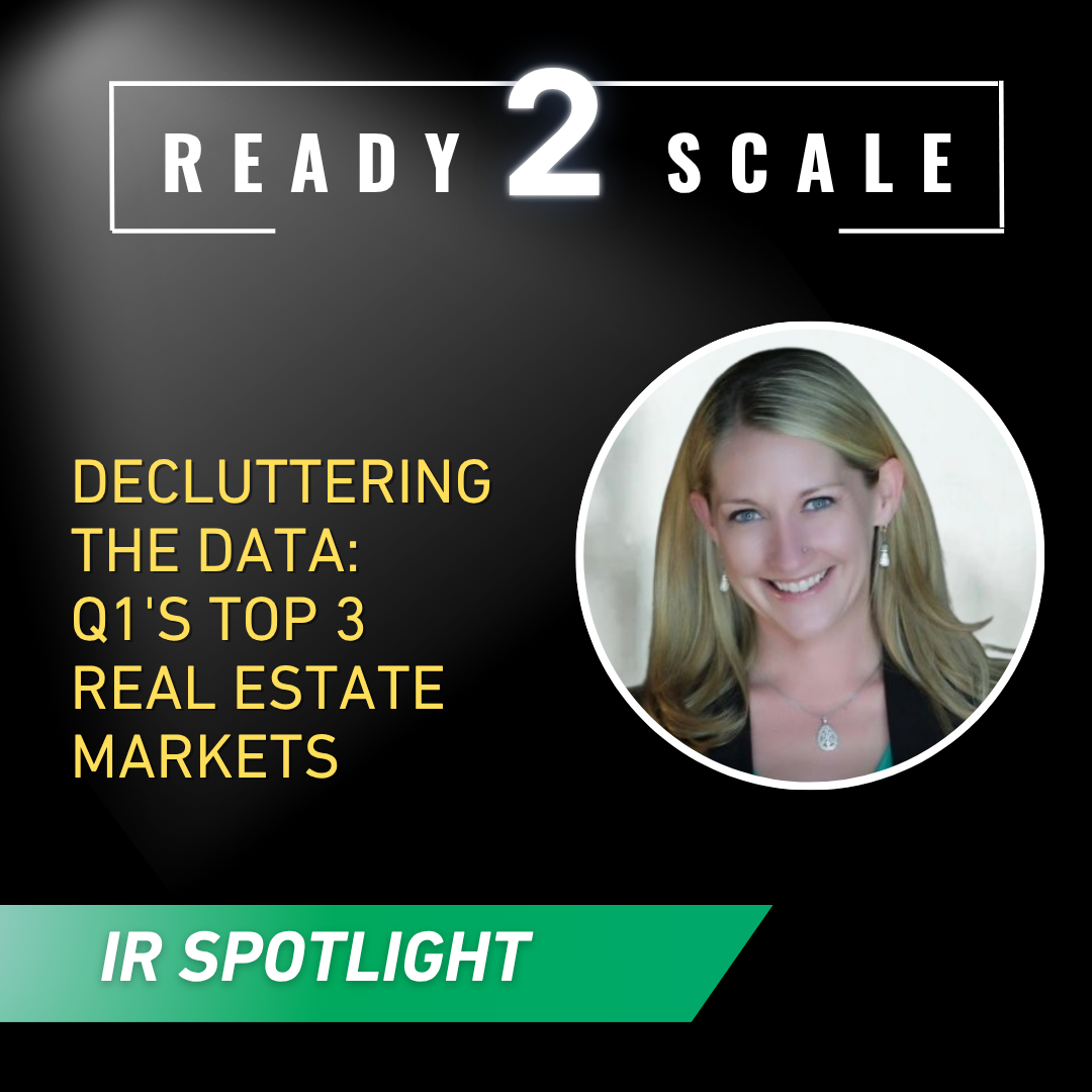 Decluttering the Data: Q1's Top 3 Real Estate Markets